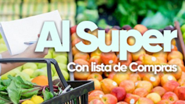 ¿Por qué es importante hacer supermercado con una lista de compras?